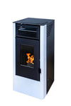 Estufa de pellet WATT 9 kW blanco Precio habitual
